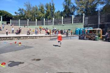 Carrera de Tacones del Carnaval de Telde 2023/TA e Ildefonso Rodríguez.